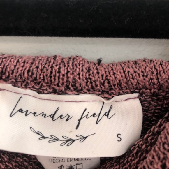 Lavender field sweater size small - Picture 3 of 3
